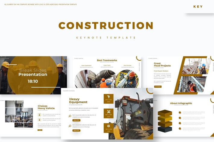 Construction - Keynote Template