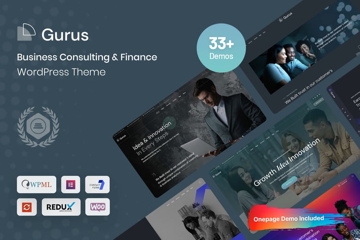 Guras - Business Consulting WordPress Theme