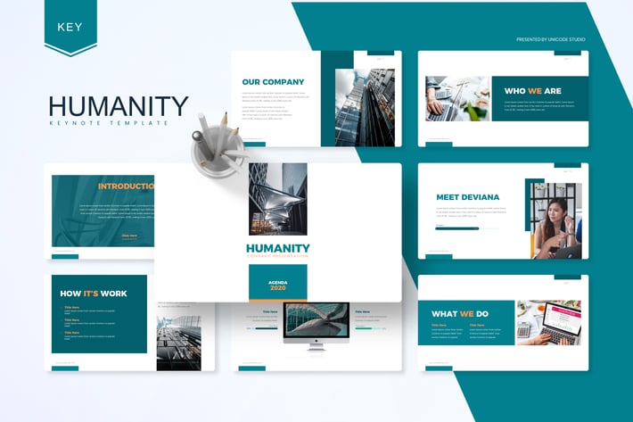 Humanity-  Business Keynote Template 