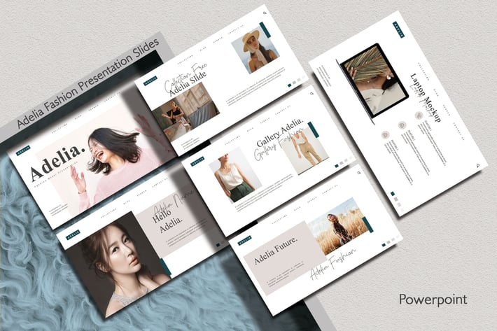 Adelia - Fashion Powerpoint Template
