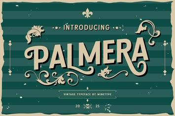 Palmera – Vintage Font