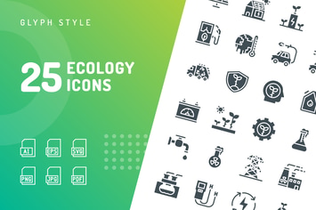 Ecology Glyph Icons