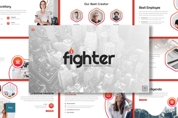 Fighter - Business Keynote Template
