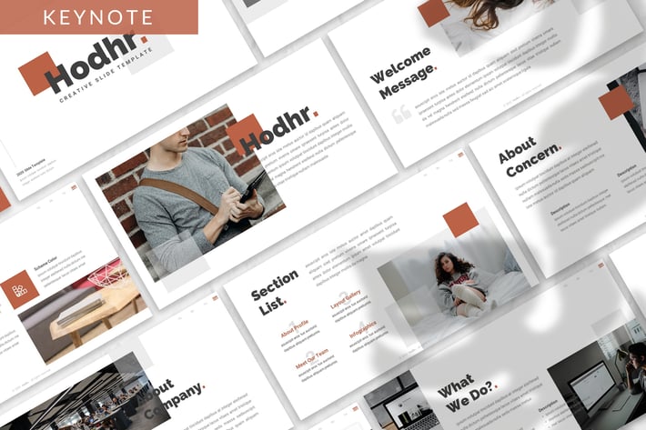 Hodhr. - Creative Keynote Template