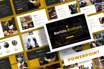 Barista Brothers - Powerpoint Template