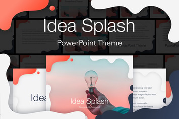 Idea Splash PowerPoint Template