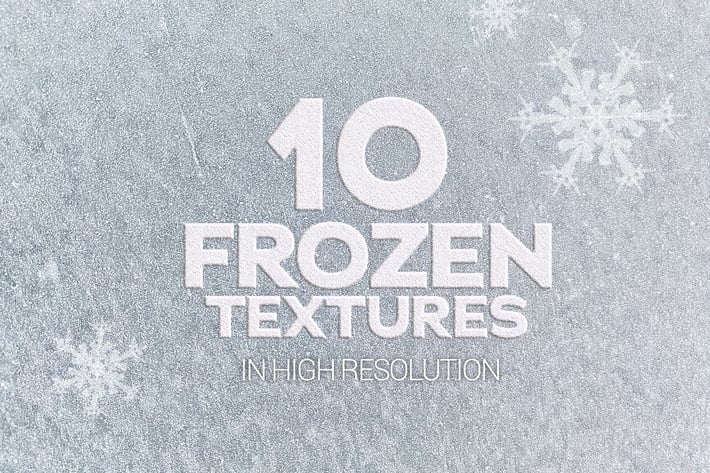Frozen Textures x10