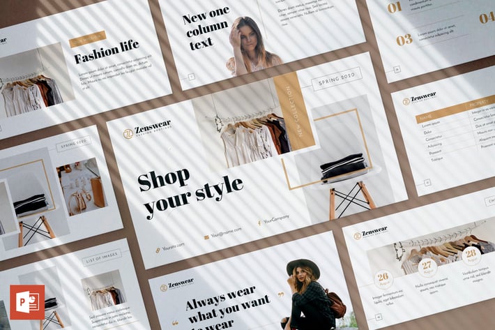 Boutique PowerPoint Presentation Template