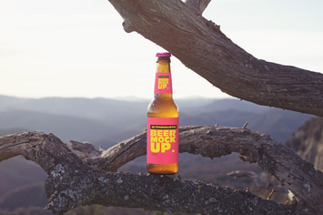Tree Nature Beer Mockup