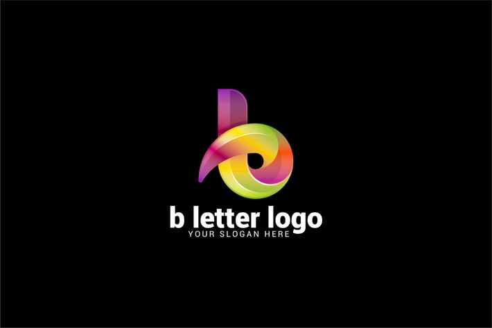 b letter logo