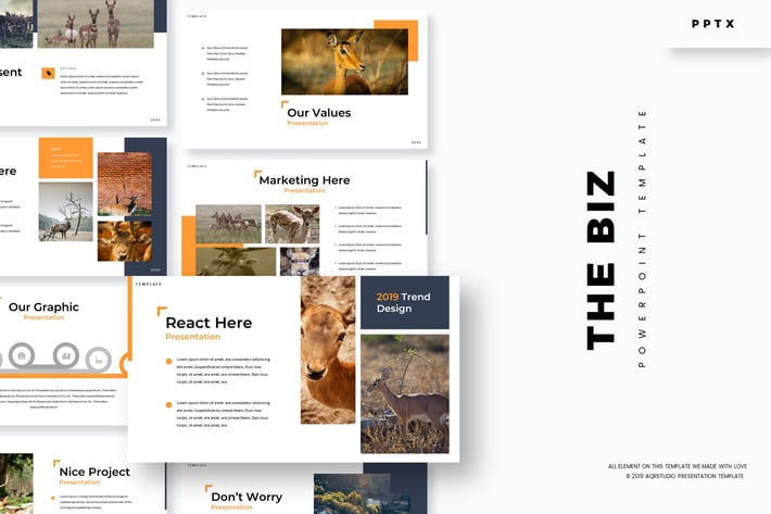 The Biz - Powerpoint Template