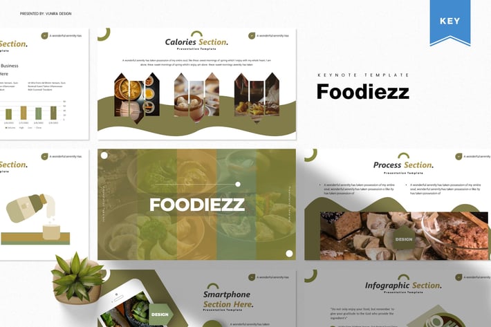 Foodiezz | Keynote Template
