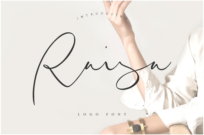 Raisa Script - Logo Font