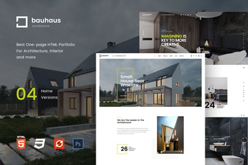 Bauhaus - Landing Page | Architecture & Interior 