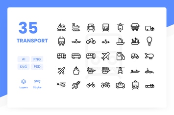 Transport - Icons Pack