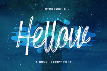 Hellow – Brush Script Typeface