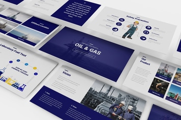 Oil and Gas Powerpoint Template