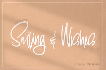 Sailing & Wishes Script Font
