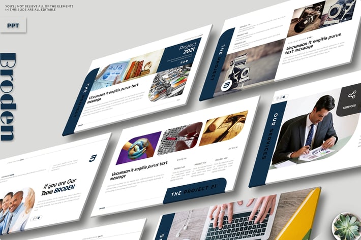 Broden - Powerpoint Template