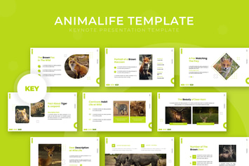 Animalife - Keynote Template