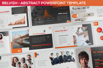 Belvish - Abstract & Modern Powerpoint Template