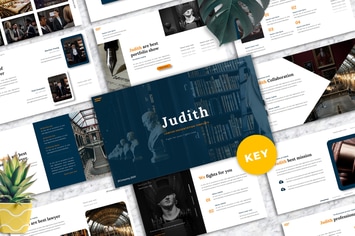 Judith - Lawyer Keynote Template