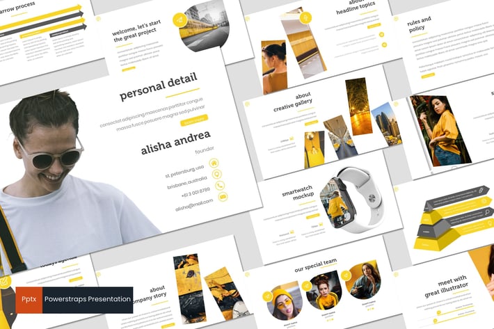 Powerstraps - Powerpoint Template
