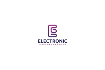 E Letter Logo
