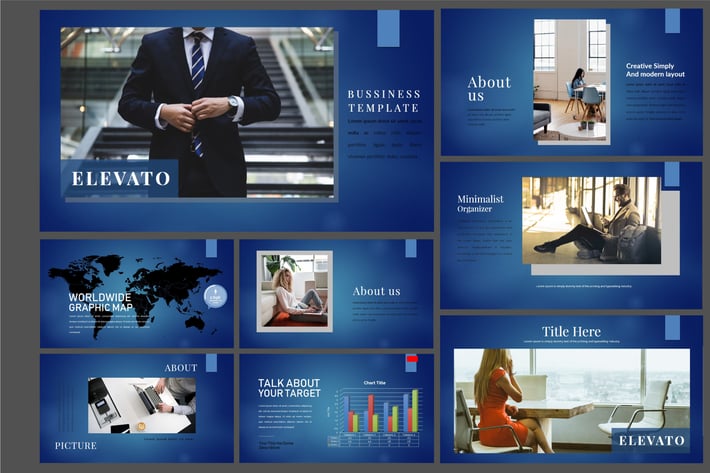 Elevato Business - Powerpoint template