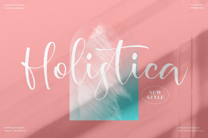 Holistica Beautiful Script