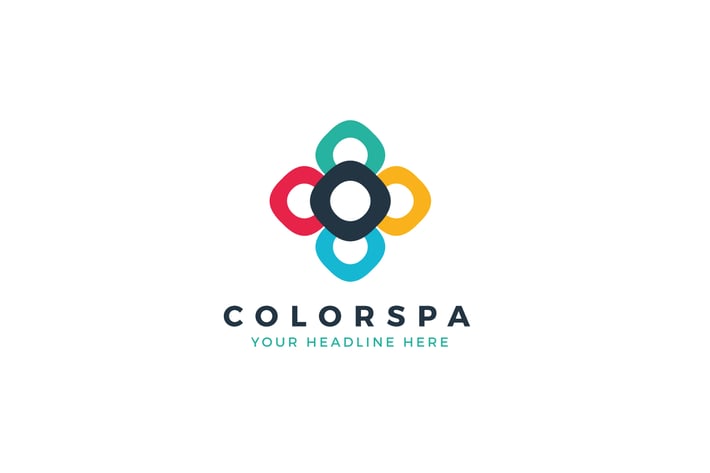 ColorSpa Logo Template