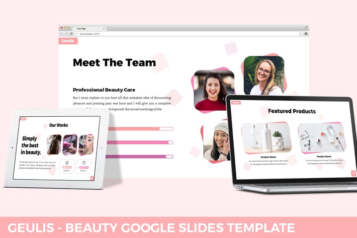 Geulis - Beauty Google Slides Template