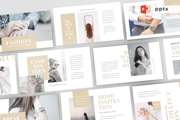 FASHION - Multipurpose Powerpoint Template V60
