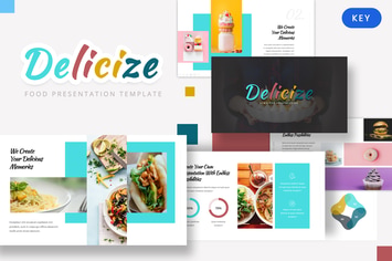 Delicize - Food Keynote Template