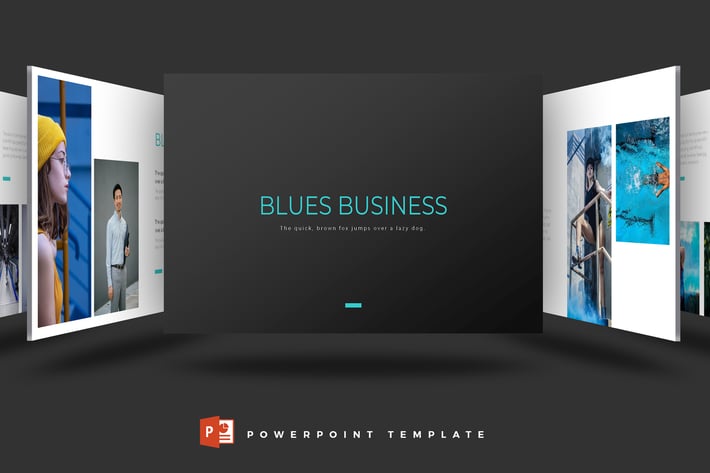 Blues - Powerpoint Template