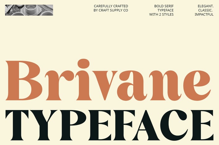 Brivane – Bold Font