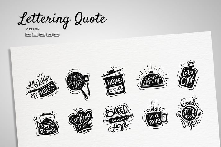 Lettering Quote