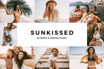 20 Sunkissed Lightroom Presets & LUTs