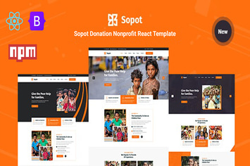 Sopot - Charity NonProfit React Template