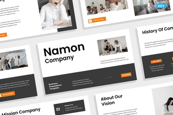 White Gray Business Company Profile 004