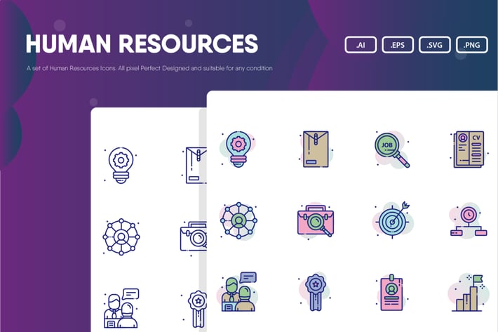 Human Resources Icon Pack