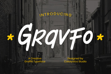 Grafvo Creative Graffiti Font
