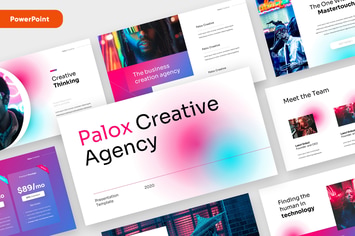 PALOX - Creative Agency Powerpoint Template