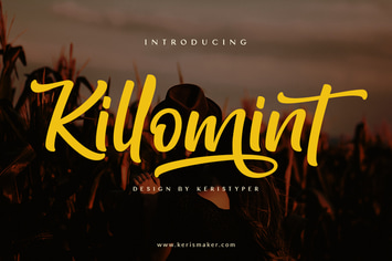 Killomint Script Font