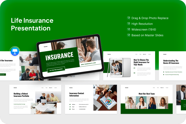 Life Insurance Presentation Keynote