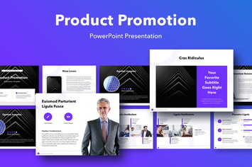 Product Promotion PowerPoint Template