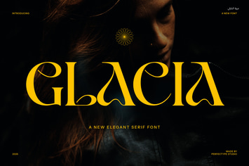 Glacia Modern Serif Font