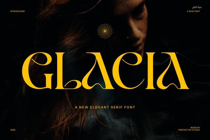 Glacia Modern Serif Font