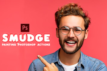 Smudge Photoshop Actions 