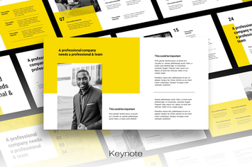 Clario - Modern Digital Marketing Keynote